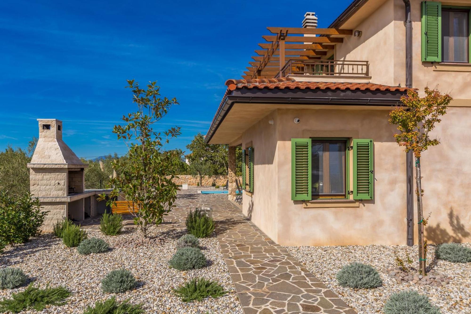 Rustic Villa Bellamare Linardići Esterno foto